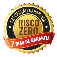 Satisfação garantida: 7 dias de garantia