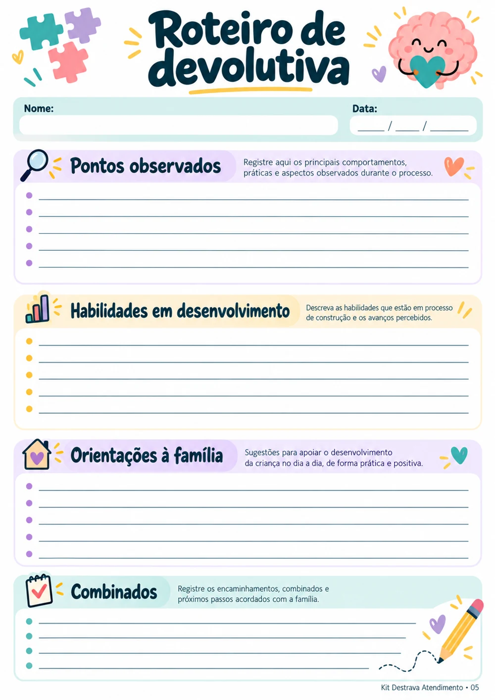 Roteiro de devolutiva
