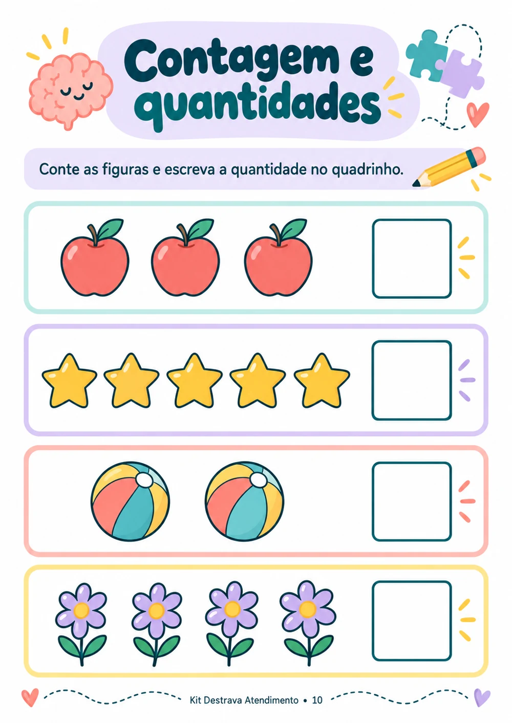Contagem e quantidades